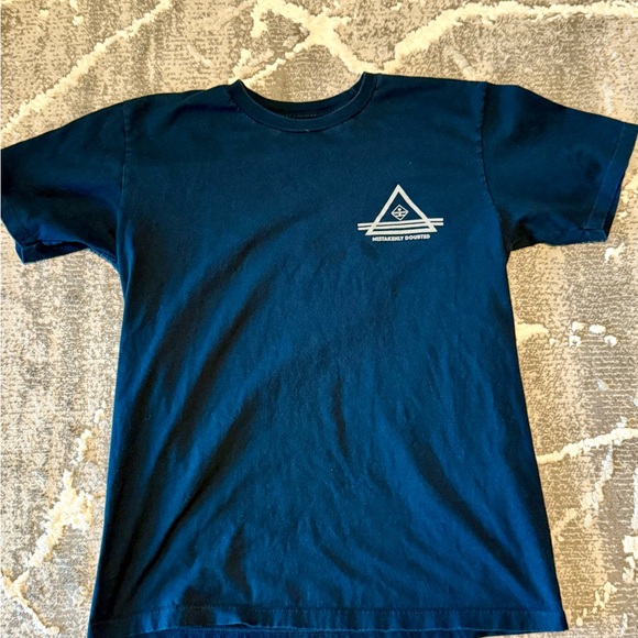 Navy Blue Mens Shirt - Picture 1 of 4